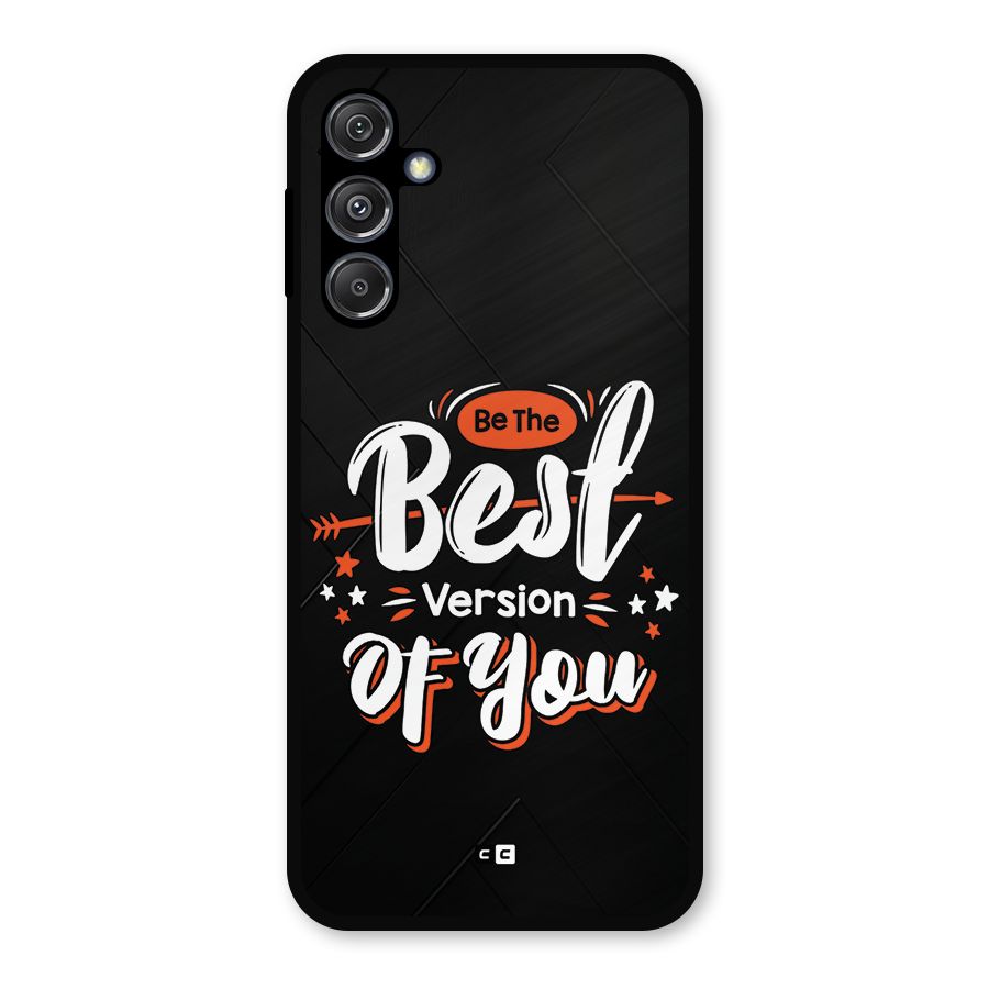 Be The Best Metal Back Case for Galaxy M34 5G