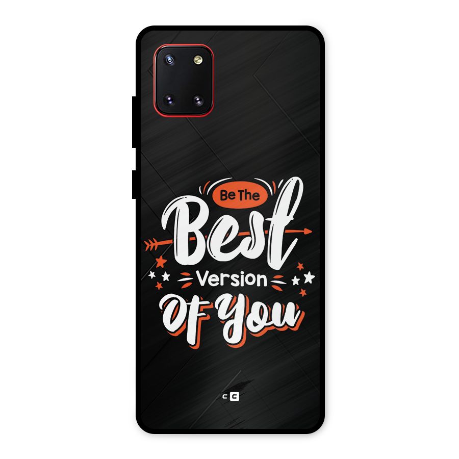Be The Best Metal Back Case for Galaxy Note 10 Lite