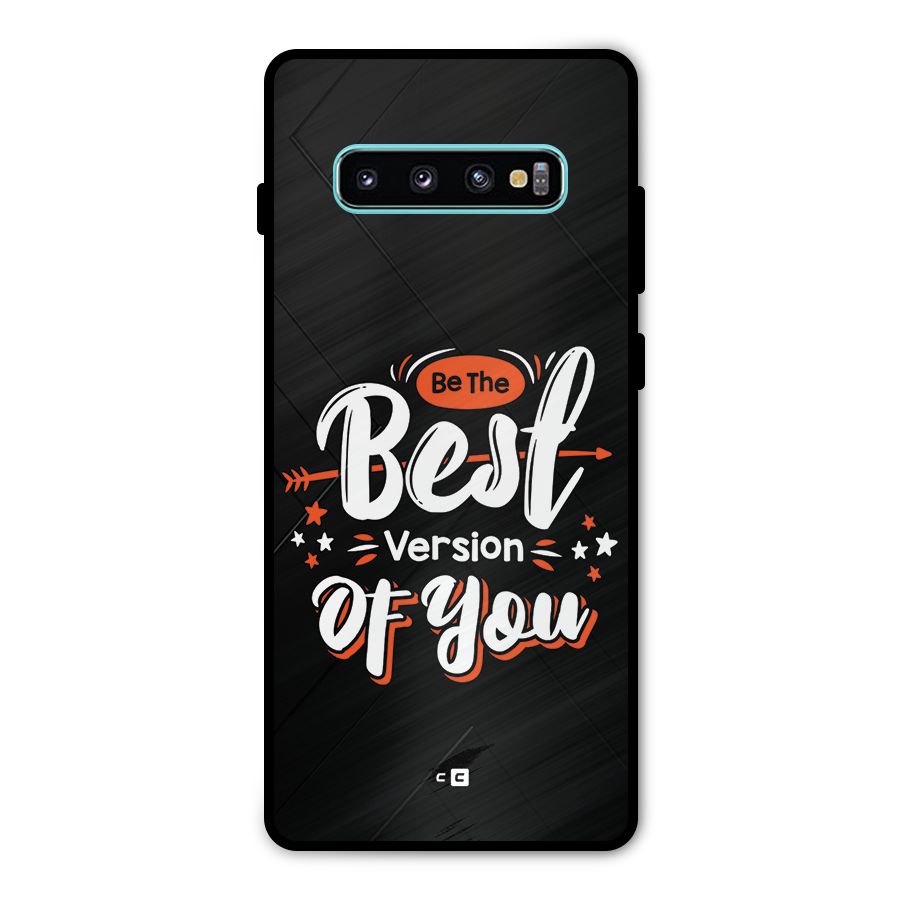 Be The Best Metal Back Case for Galaxy S10 Plus
