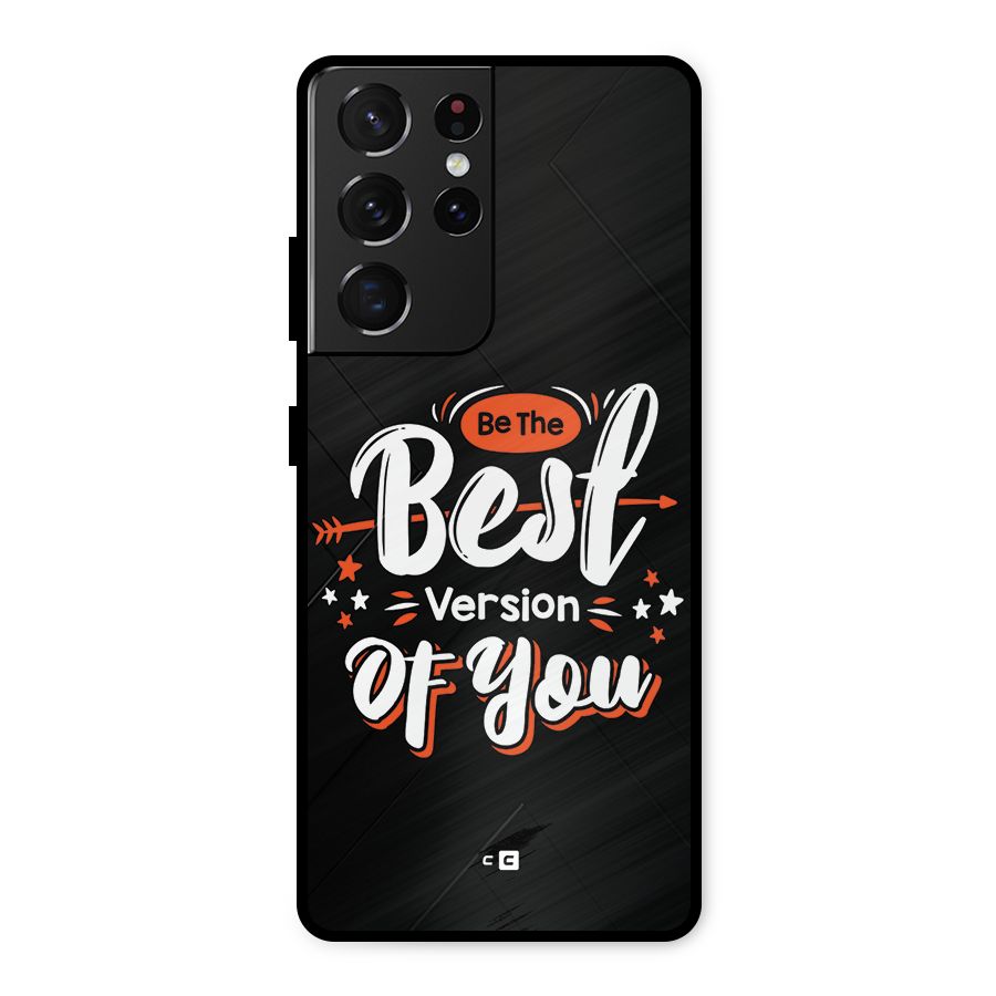 Be The Best Metal Back Case for Galaxy S21 Ultra 5G