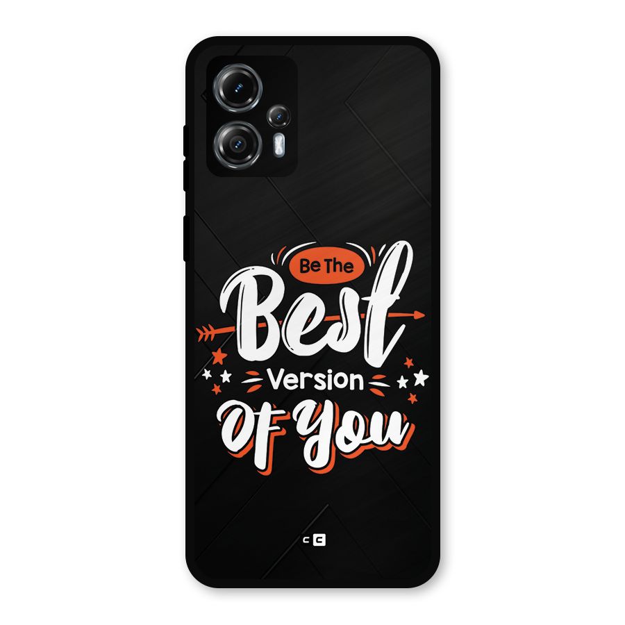 Be The Best Metal Back Case for Moto G13