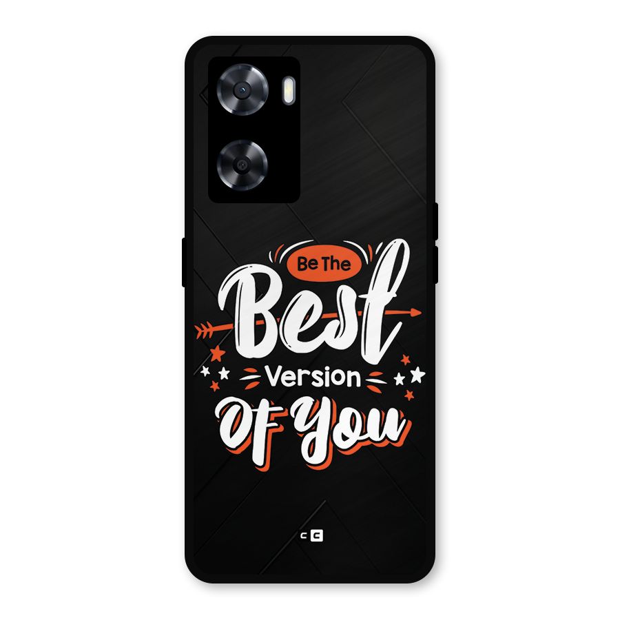 Be The Best Metal Back Case for Oppo A57 2022