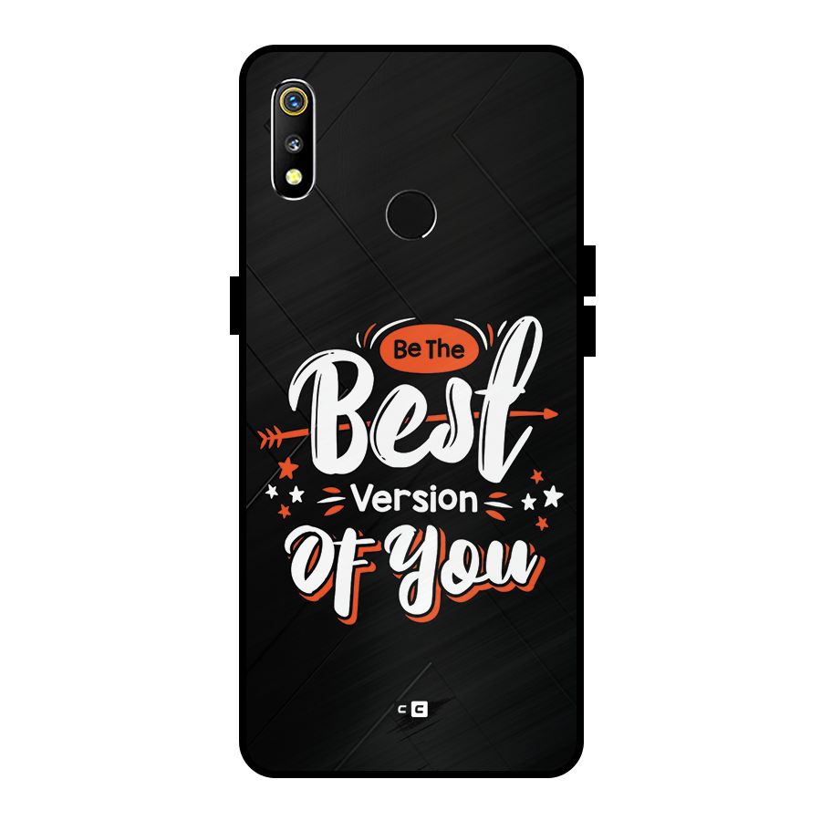 Be The Best Metal Back Case for Realme 3