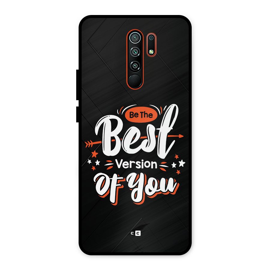 Be The Best Metal Back Case for Redmi 9 Prime