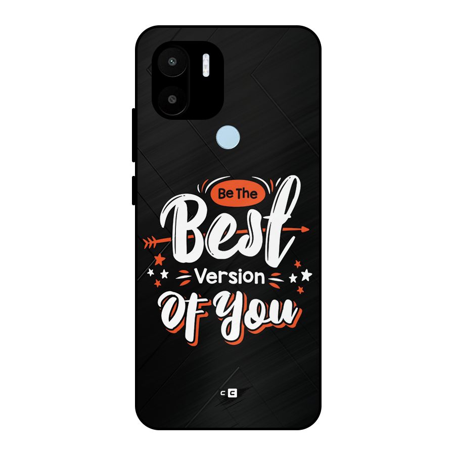 Be The Best Metal Back Case for Redmi A2 Plus