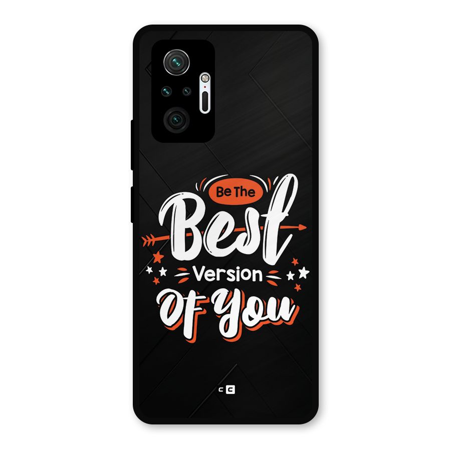 Be The Best Metal Back Case for Redmi Note 10 Pro
