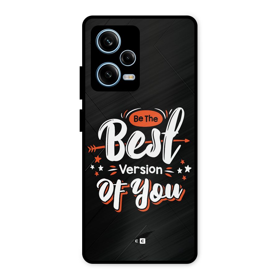 Be The Best Metal Back Case for Redmi Note 12 Pro
