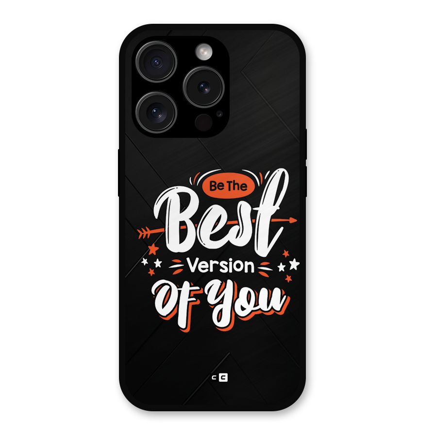 Be The Best Metal Back Case for iPhone 15 Pro