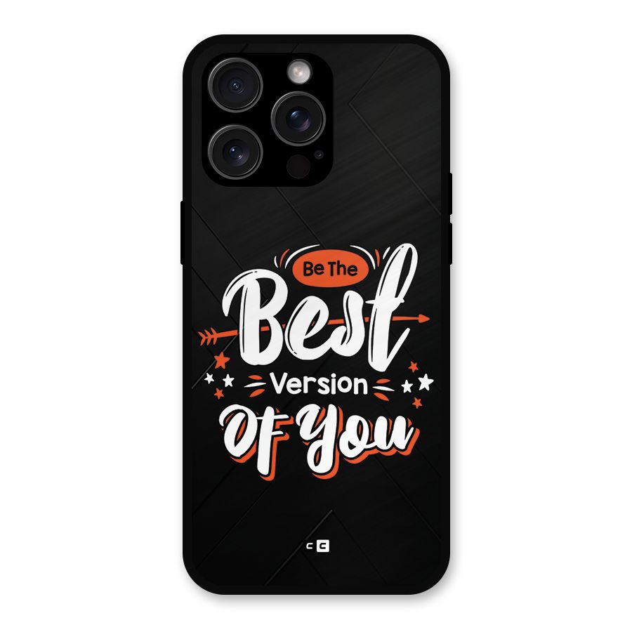 Be The Best Metal Back Case for iPhone 15 Pro Max