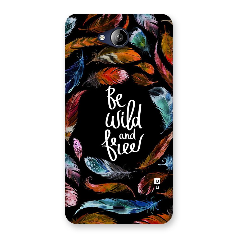 Be Wild and Free Back Case for Canvas Play Q355