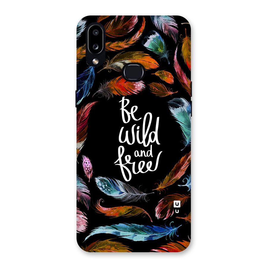 Be Wild and Free Back Case for Galaxy A10s