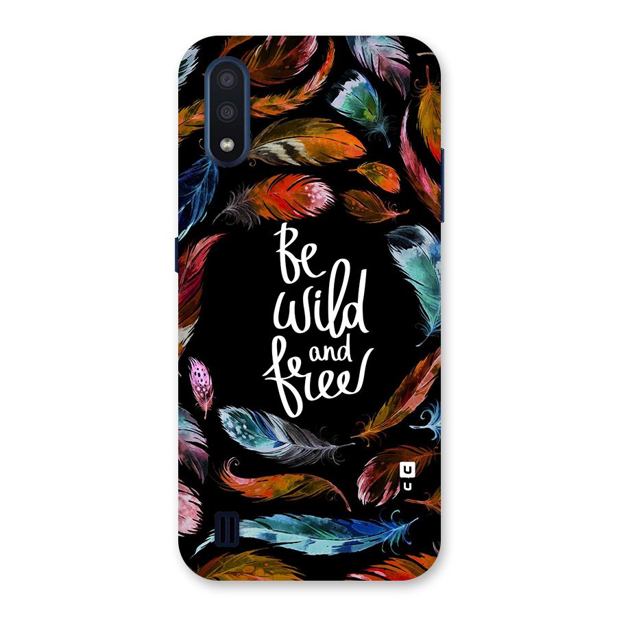 Be Wild and Free Back Case for Galaxy M01