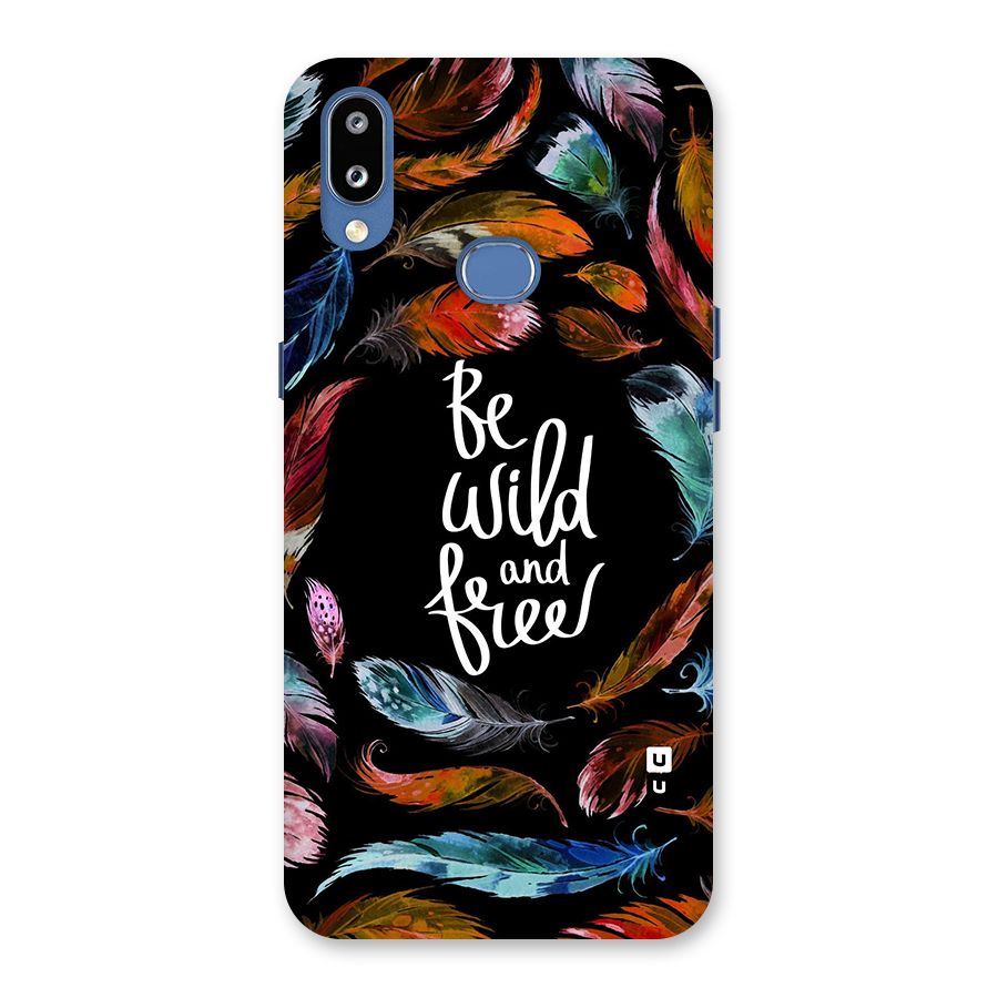 Be Wild and Free Back Case for Galaxy M01s
