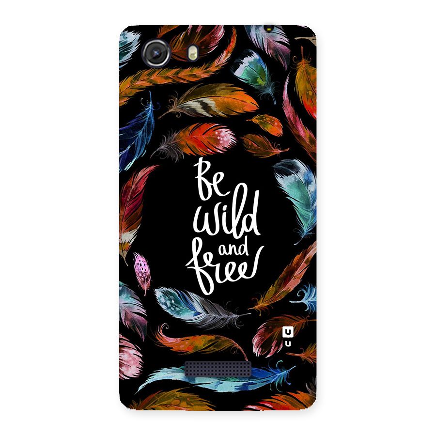Be Wild and Free Back Case for Micromax Unite 3