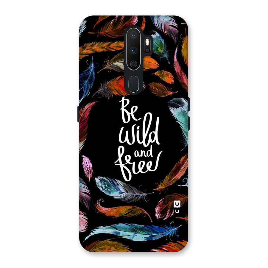 Be Wild and Free Back Case for Oppo A5 (2020)