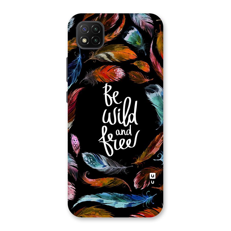 Be Wild and Free Back Case for Poco C3