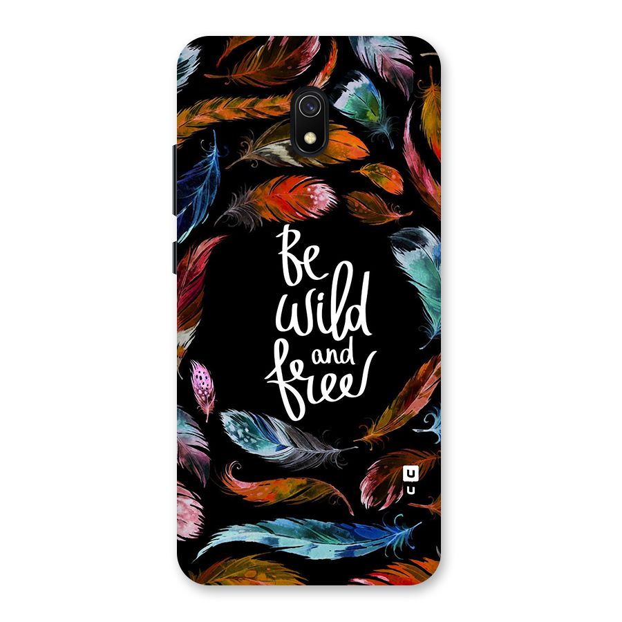 Be Wild and Free Back Case for Redmi 8A