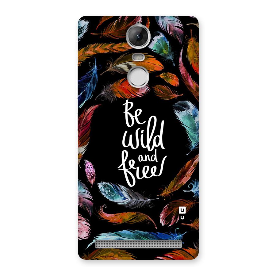 Be Wild and Free Back Case for Vibe K5 Note