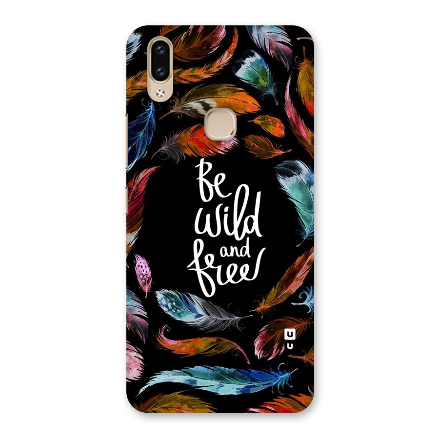 Be Wild and Free Back Case for Vivo V9 Youth