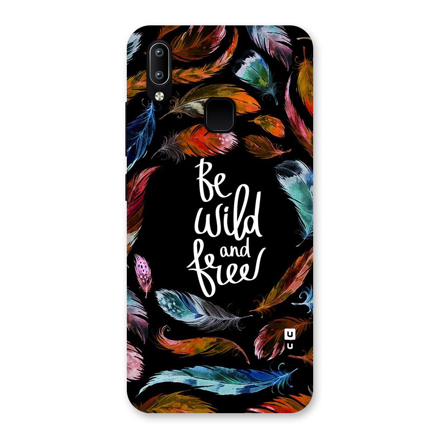 Be Wild and Free Back Case for Vivo Y93
