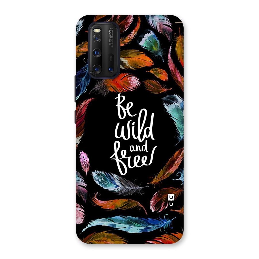 Be Wild and Free Glass Back Case for Vivo iQOO 3