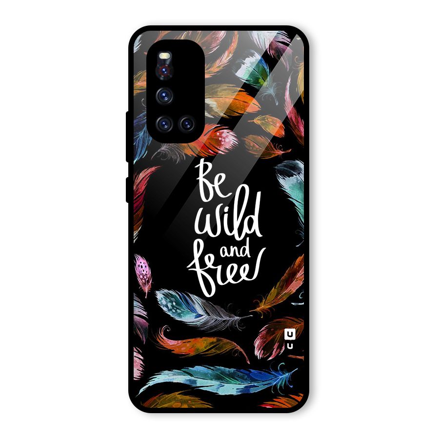 Be Wild and Free Glass Back Case for Vivo V19