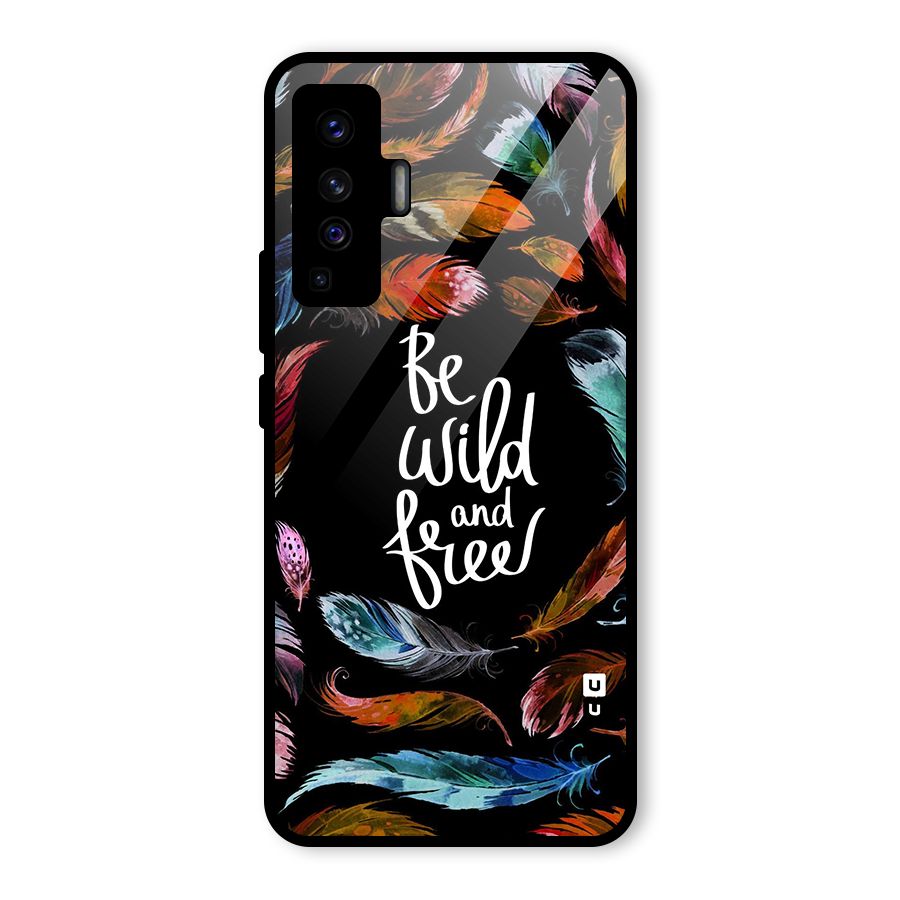 Be Wild and Free Glass Back Case for Vivo X50