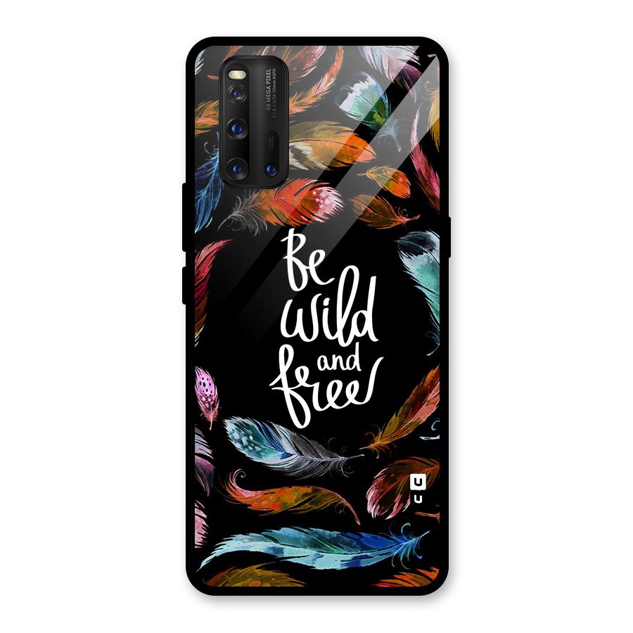 Be Wild and Free Glass Back Case for Vivo iQOO 3