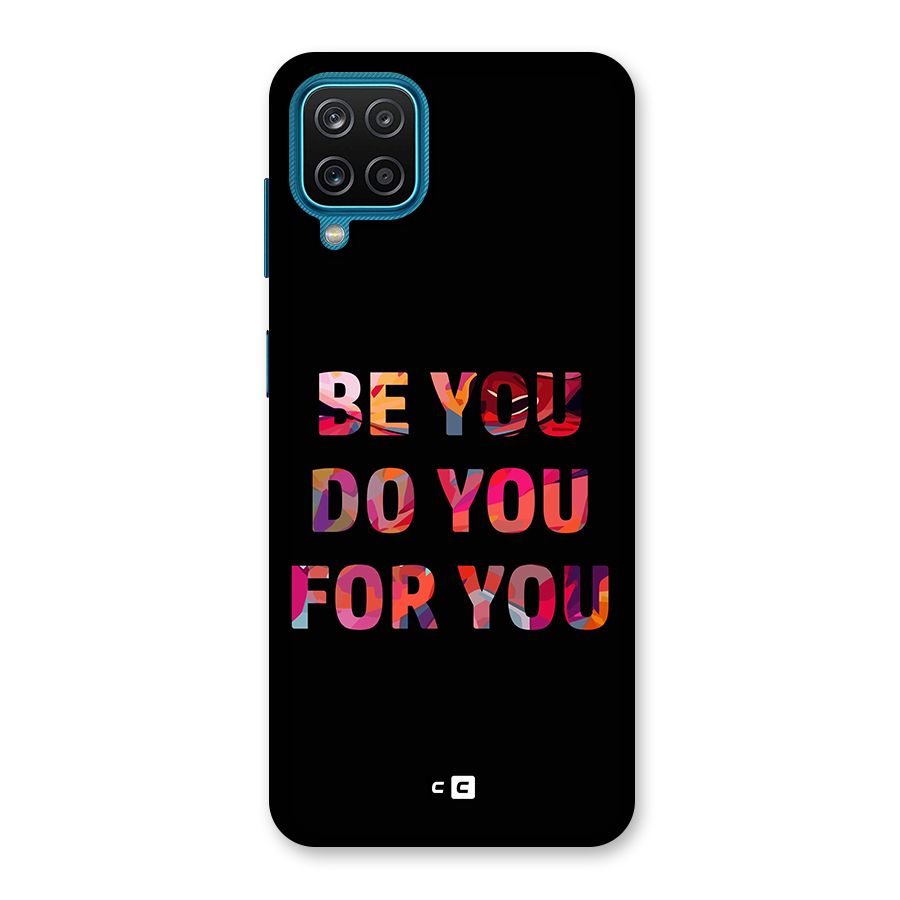 Be You Do You For You Back Case for Galaxy M12