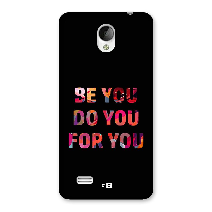 Be You Do You For You Back Case for Vivo Y21