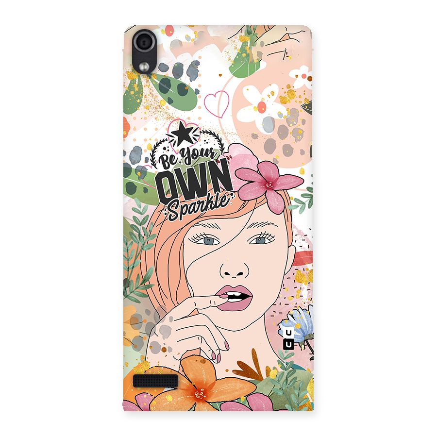 Be Your Own Sparkle Back Case for Ascend P6