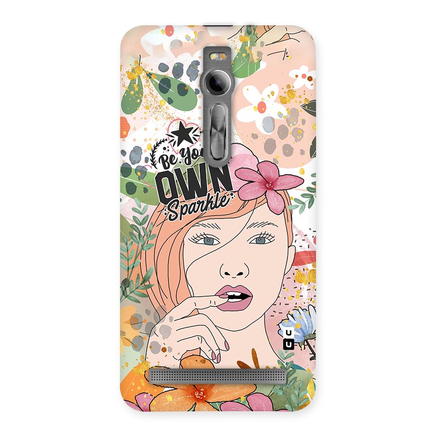 Be Your Own Sparkle Back Case for Asus Zenfone 2