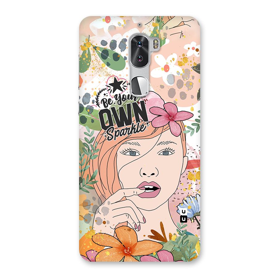 Be Your Own Sparkle Back Case for Coolpad Cool 1