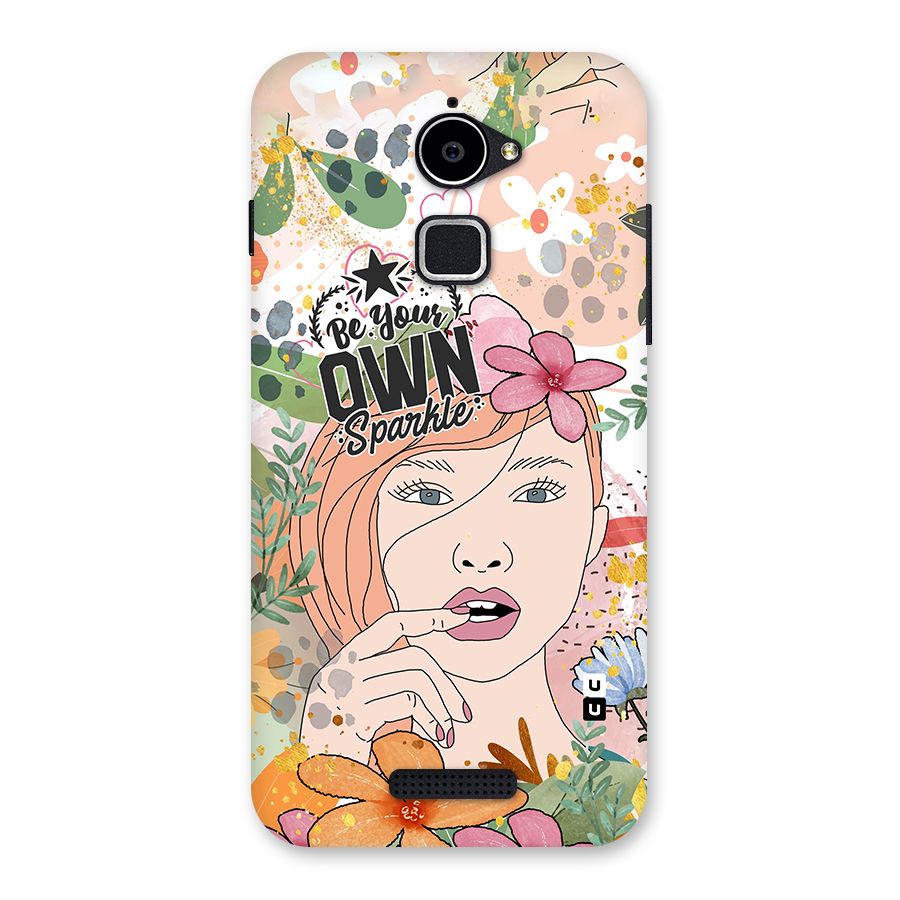 Be Your Own Sparkle Back Case for Coolpad Note 3 Lite