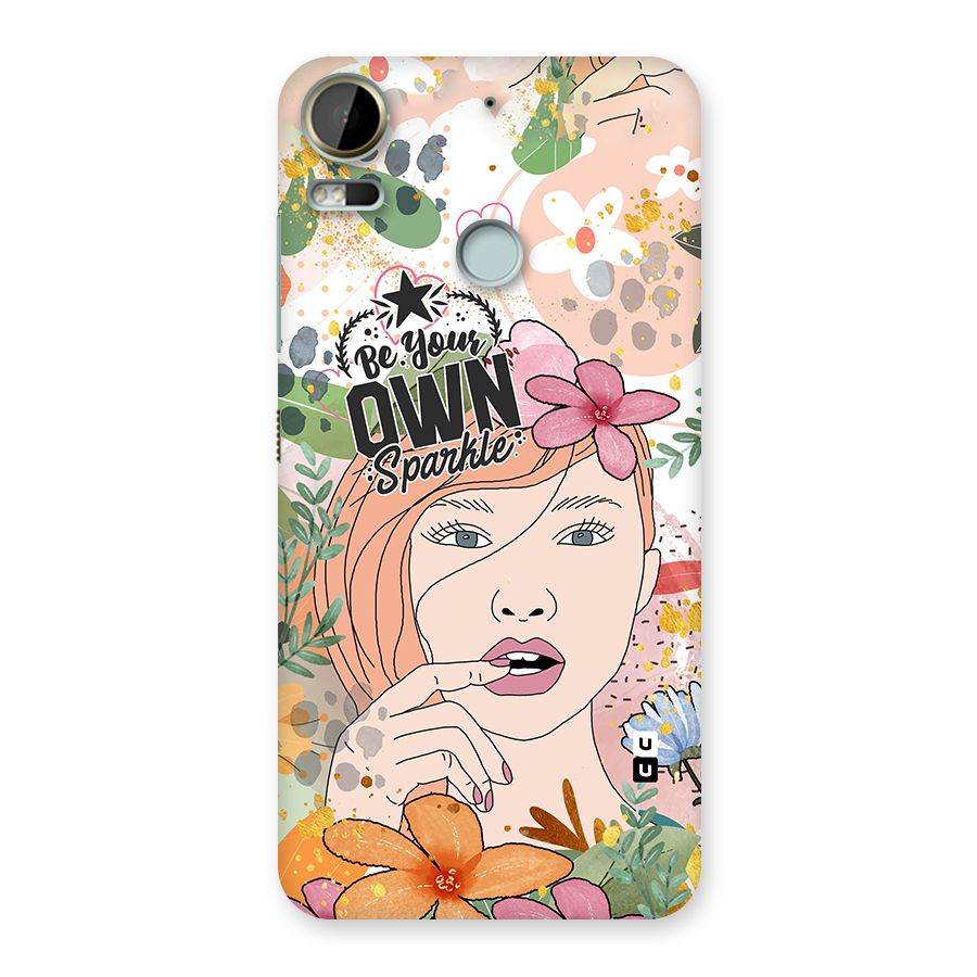 Be Your Own Sparkle Back Case for Desire 10 Pro