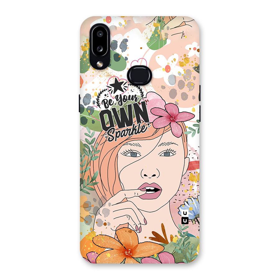 Be Your Own Sparkle Back Case for Galaxy A10s