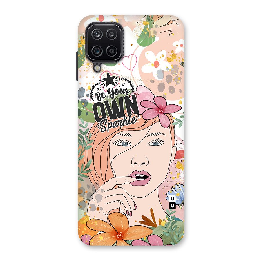 Be Your Own Sparkle Back Case for Galaxy A12
