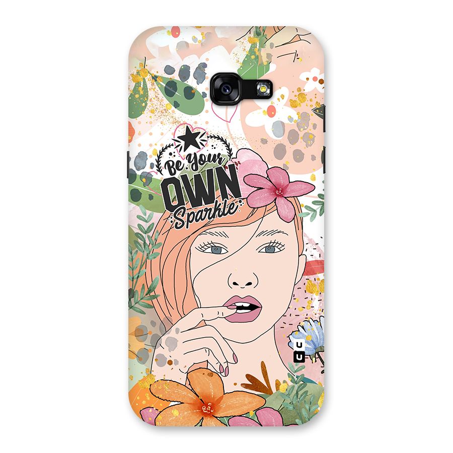 Be Your Own Sparkle Back Case for Galaxy A5 2017