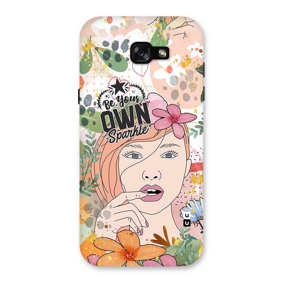 Be Your Own Sparkle Back Case for Galaxy A7 (2017)