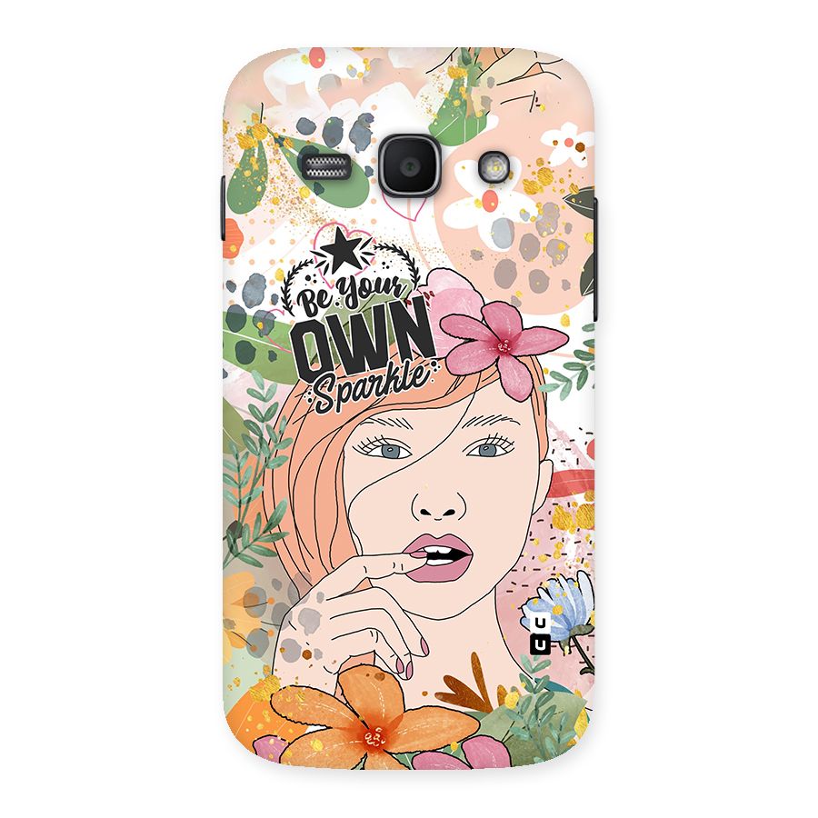 Be Your Own Sparkle Back Case for Galaxy Ace 3