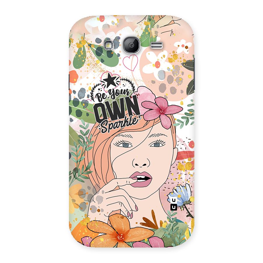 Be Your Own Sparkle Back Case for Galaxy Grand