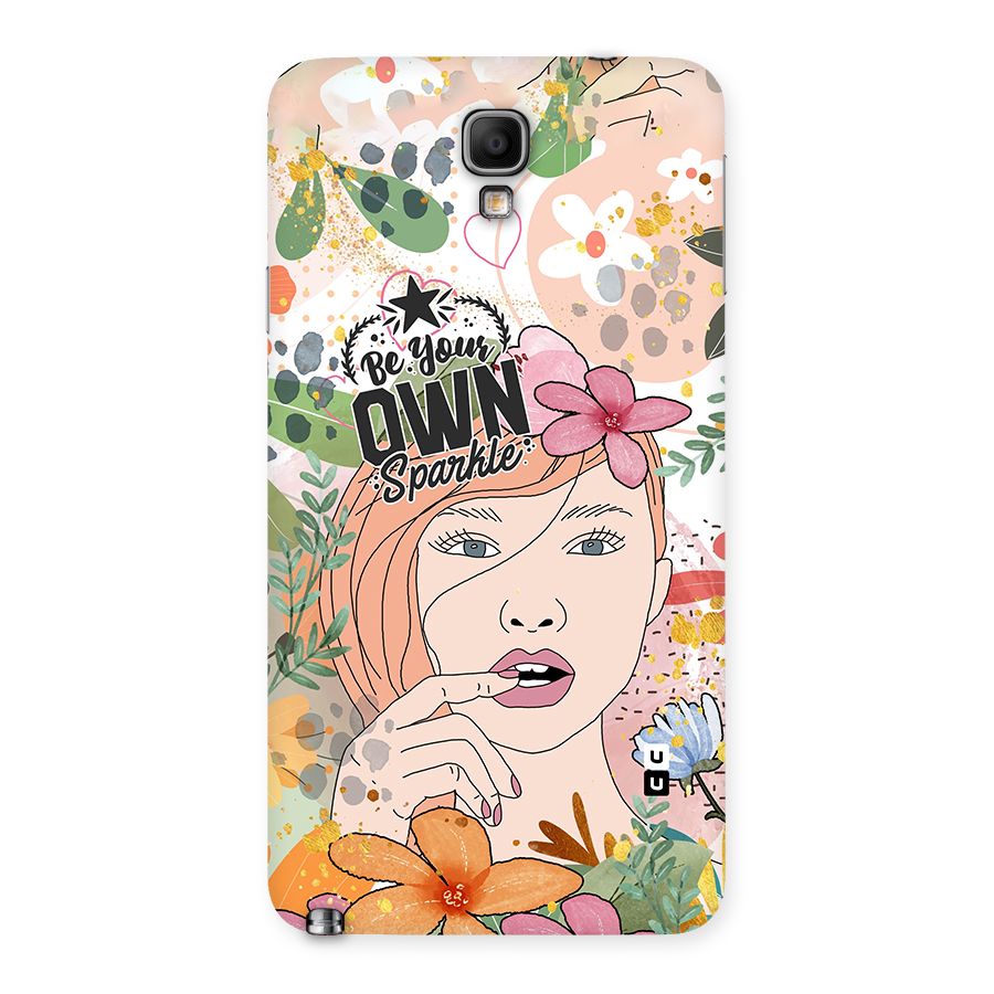 Be Your Own Sparkle Back Case for Galaxy Note 3 Neo