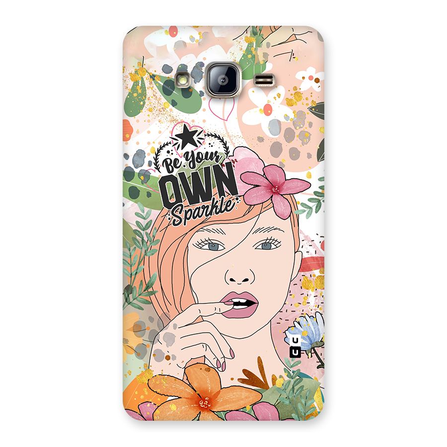 Be Your Own Sparkle Back Case for Galaxy On5