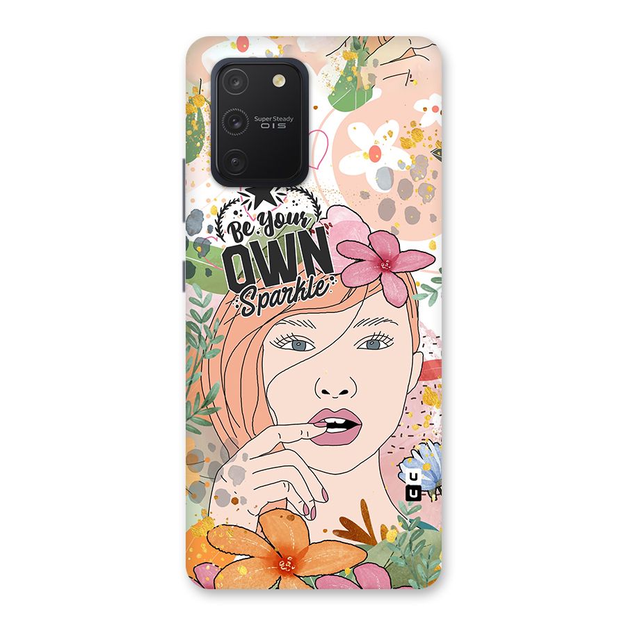 Be Your Own Sparkle Back Case for Galaxy S10 Lite