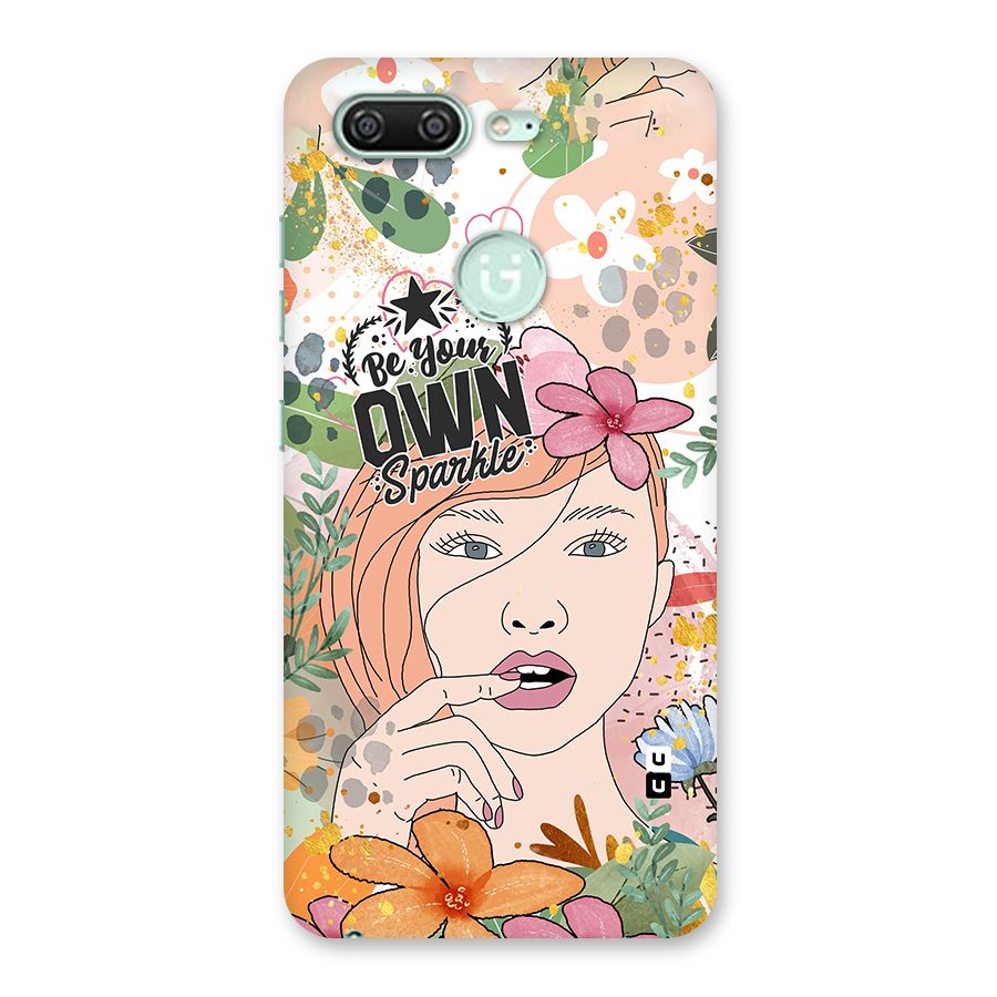 Be Your Own Sparkle Back Case for Gionee S10