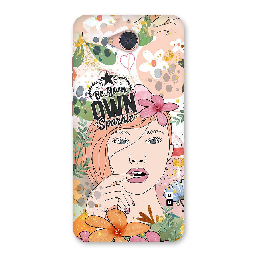 Be Your Own Sparkle Back Case for Gionee S6 Pro