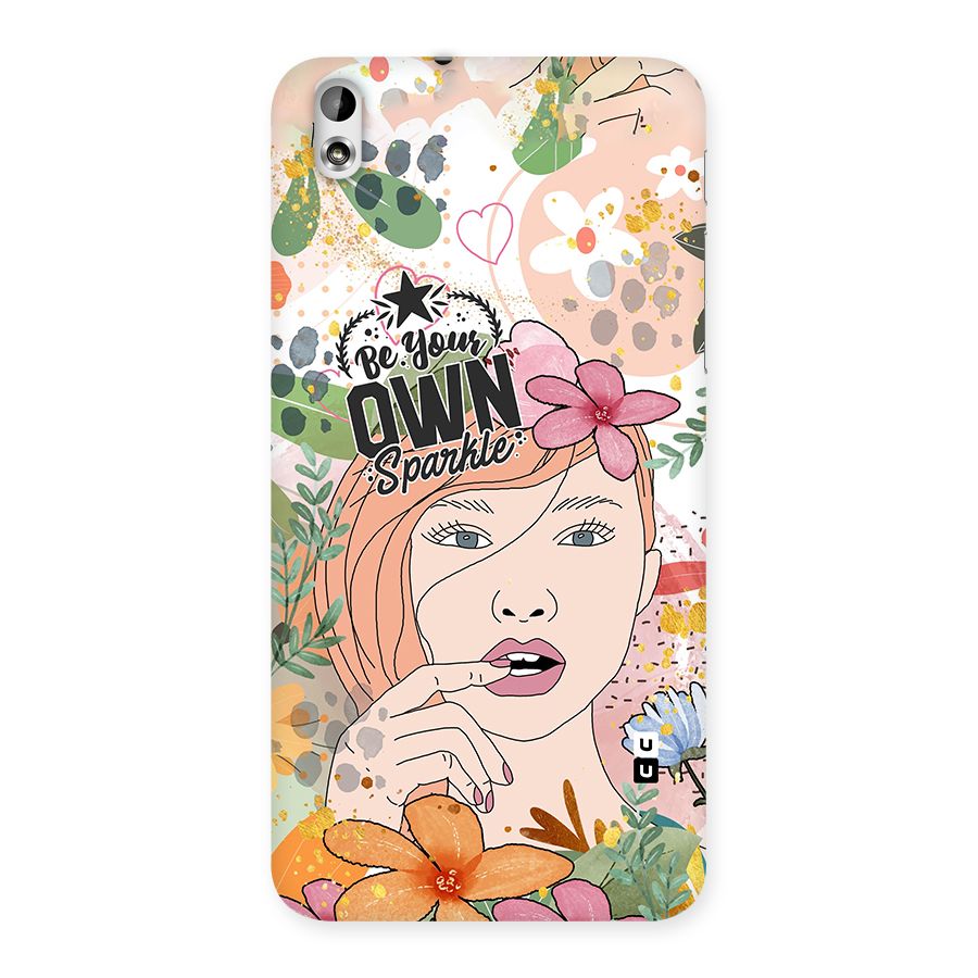 Be Your Own Sparkle Back Case for HTC Desire 816g