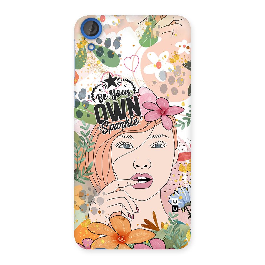 Be Your Own Sparkle Back Case for HTC Desire 820