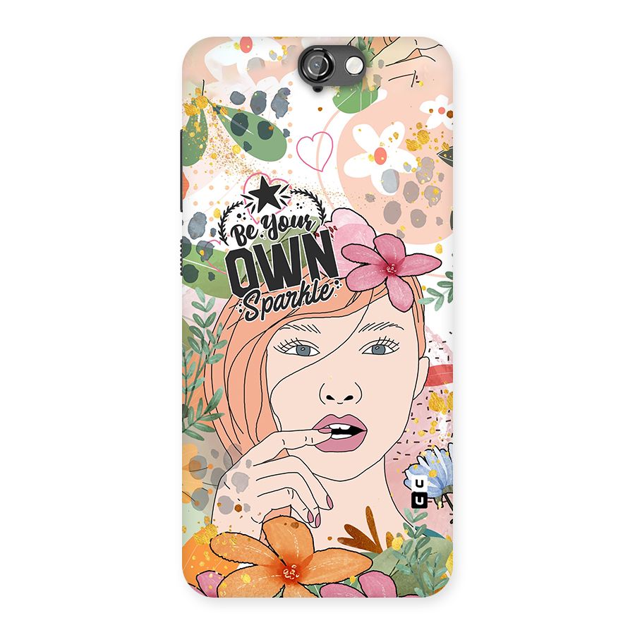 Be Your Own Sparkle Back Case for HTC One A9