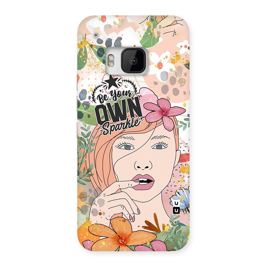 Be Your Own Sparkle Back Case for HTC One M9